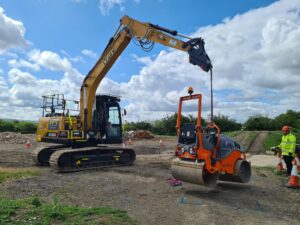 Excavator As A Crane